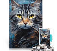 Puzzle per adulti 1000 pezzi per gatti da sogno, gioco impegnativo 26 x 38 cm, promuove l'amore tra coppie per adolescenti dai 14 anni in su.