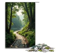Puzzle per adulti 1000 pezzi Percorso tortuoso che conduce a un luogo appartato Puzzle impossibile Gioco per famiglie Antistress Sfida difficile 1000 pezzi (75x50 cm)
