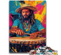 Puzzle per adulti 1000 pezzi Performance di una banda musicale difficile e stimolante con poster abbinato e foglio di quiz per età 14 50x75cm