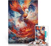 Puzzle per adulti 1000 pezzi Phoenix is Flying Giochi Giocattoli Regalo 19,7 "x 29,5" con pezzi di forme casuali completamente inseribili