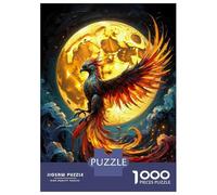 Puzzle Per Adulti 1000 Pezzi Phoenix Rising Before The Moon Puzzle Rompicapo Gioco Difficile Regali Difficili Per Amici E Familiari 52x38cm/1000pcs