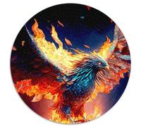 Puzzle per adulti 1000 pezzi Phoenix14, puzzle rotondo da 1000 pezzi per adulti, rompicapo educativo, decorazione artistica per casa e ufficio, età 14+ (dimensioni 67,5x67,5 cm)