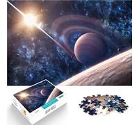 puzzle per adulti 1000 pezzi Pianeti astratti Fatto di cartone per e da 14 anni in su Giochi rilassanti Migliorare l'amore tra le coppie misurare：38x52cm