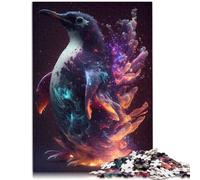 Puzzle per adulti 1000 pezzi Pinguino Magico Puzzle interessanti per la riduzione di Stress Collezione di artisti, Belle Arti 14,96 pollici x 20,47 pollici