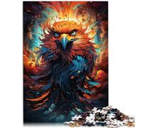 Puzzle per adulti 1000 pezzi pittura a colori fenice Family Fun Jigsaws è ideale come regalo per tutta la famiglia 50 x 74,9 cm