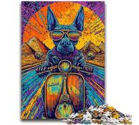 Puzzle per adulti 1000 pezzi Pop-art Anubis Decompressione Giocattolo educativo intellettuale Ottimi regali e giocattoli 26x38cm
