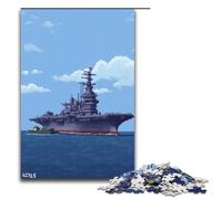 Puzzle per adulti 1000 pezzi Portaerei Puzzle Giochi Giocattoli Regalo Adatto per la decorazione del desktop 1000 pezzi (75x50 cm)