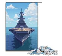 Puzzle per adulti 1000 pezzi Portaerei Puzzle Ogni pezzo è unico - Gioco divertente e stimolante per tutta la famiglia 1000 pezzi (38x26 cm)