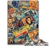 Puzzle per adulti 1000 pezzi Poster di film difficili Antistress Sfida difficile Offerta come regalo per tutta la famiglia 50x75cm