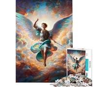 Puzzle per adulti 1000 pezzi Protettore della Luce Gioco Impossibile Giocattoli Giochi educativi Regali per compleanni Attività per famiglie (Dimensioni 38x26cm)