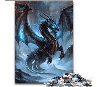 Puzzle per adulti, 1000 pezzi, puzzle a tema drago anime, gioco di attività per famiglie per adolescenti, fai da te, decorazione per la casa, rompicapo, regalo (dimensioni 50x75cm)