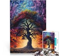 Puzzle per adulti 1000 pezzi puzzle albero della vita gioco intellettuale 26x38cm regali per tutta la famiglia per adolescenti a partire dai 14 anni