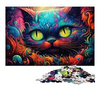 Puzzle per adulti 1000 pezzi Puzzle Alice Cat Giocattoli Decorazioni per la casa e regali unici Adatto per adolescenti dai 14 anni in su 1000 pezzi (38x26 cm)