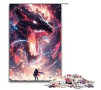 Puzzle per adulti 1000 pezzi Puzzle anime "Il pericolo dei draghi" Ogni pezzo è unico - Gioco divertente e stimolante per tutta la famiglia 1000 pezzi