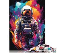 Puzzle per adulti 1000 pezzi Puzzle Astronauti nell'universo misterioso Puzzle in legno Puzzle per adulti Puzzle regali 1000 pezzi (75x50cm)