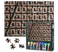 Puzzle per adulti 1000 pezzi - Puzzle Barcelona città (27,5 x 19,7 pollici), puzzle sofisticati con vista urbana europea, gioco di famiglia per uomini e donne (accessori per la casa)