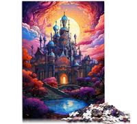 Puzzle per adulti 1000 pezzi puzzle castello magico rompicapo per sfidare da completare ma divertente e divertente 50 x 74,9 cm Adatto per e adolescenti 14+
