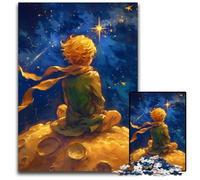 Puzzle per adulti 1000 pezzi Puzzle Cielo notturno Il piccolo principe Puzzle in cartone Regalo perfetto per le feste di Natale, Halloween, Pasqua, Capodanno 26X38CM