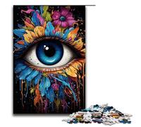 Puzzle per adulti 1000 pezzi Puzzle colorati con occhi fantasy giochi giocattoli regalo adatti per la decorazione del desktop 1000 pezzi (75x50 cm)