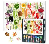 Puzzle per adulti 1000 pezzi - Puzzle con motivo vegetale (70 x 50 cm), colorato puzzle sofisticato per adulti, gioco di famiglia per uomini e donne (arredamento per la casa)