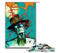 Puzzle per adulti 1000 pezzi Puzzle del Dottore dei fumetti squilibrato Ogni pezzo è unico Gioco stimolante e divertente per tutta la famiglia 75x50cm