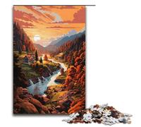 Puzzle per adulti 1000 pezzi Puzzle del mondo meraviglioso Ogni pezzo è unico Gioco stimolante e divertente per la famiglia 1000 pezzi (38x26 cm)