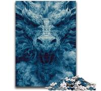 Puzzle per adulti 1000 pezzi Puzzle drago cinese per adolescenti, antistress per ammazzare il tempo in vacanza, migliora l'amore tra coppie 50x75cm
