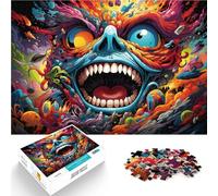 Puzzle per adulti 1000 pezzi Puzzle educativo di apprendimento dei demoni 26x38cm Sollievo dello Stress Staycation Uccidi il tempo per i 14 anni e più