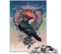 Puzzle per adulti 1000 pezzi puzzle fantasia uccello gioco intellettuale antistress Staycation Kill time Adatto per e adolescenti 14+ 50x75cm