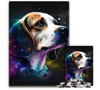 Puzzle per adulti, 1000 pezzi, puzzle fantasy Beagle, gioco interattivo per famiglie, sfida mentale, giocattolo educativo 26X38CM/10,23x14,96 pollici