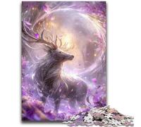 Puzzle per adulti 1000 pezzi Puzzle Fantasy Deer per bambini dai 14 anni in su Gioca con i giocattoli perché è l'ideale come regalo per tutta la famiglia 50x75cm