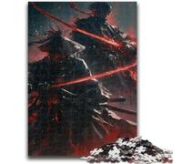 Puzzle per adulti 1000 pezzi, puzzle fantasy per adolescenti con guerrieri ninja, interessante riduzione dello stress e interazione genitore-figlio (75x50cm)