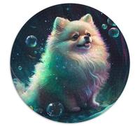 Puzzle per adulti, 1000 pezzi, puzzle fantasy Pomerania in cartone, giocattoli, regalo educativo, intellettuale, rilassante, divertente, gioco per famiglie (67,5x67,5 cm)
