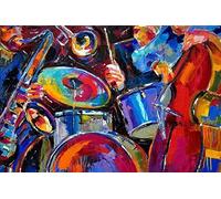 Puzzle per adulti 1000 pezzi puzzle giocattolo per bambini grande gioco di puzzle ensemble strumento musicale puzzle decorazione della casa opere d'arte, pittura decorazione della parete dell'ufficio, regali di Natale