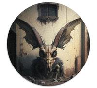 Puzzle per adulti 1000 pezzi Puzzle horror d'arte Regalo di Natale per adolescenti Riduzione dello stress fantastico per la famiglia (67,5x67,5 cm)