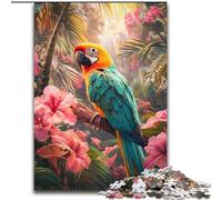 Puzzle per adulti, 1000 pezzi, puzzle impossibili a tema pappagallo per adulti, perfetti per il divertimento in famiglia per compleanni e Natale (dimensioni 26x38cm)
