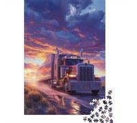 Puzzle per adulti 1000 pezzi Puzzle in legno di grandi camion per adulti Gioco educativo Sfida Giocattolo 1000 pezzi (75x50 cm)