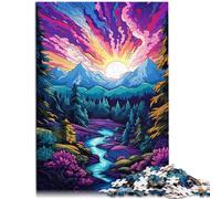 Puzzle per adulti 1000 pezzi Puzzle La sfida educativa del campo di ghiaccio Columbia Allenare il tuo cervello e le tue mani per adolescenti di 14 anni e oltre 26x38cm