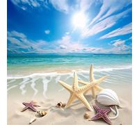 Puzzle per Adulti 1000 pezzi, puzzle per adulti Intrattenimento Creativo, puzzles 1000 pezzi per adulto Gioco impegnativo Puzzles per Bambini (Paesaggio stelle marine sulla spiaggia)