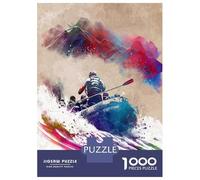 Puzzle Per Adulti 1000 Pezzi Rafting on A Pontoon Puzzle Rompicapo Gioco Difficile Regali Difficili Per Amici E Familiari 70x50cm/1000pcs