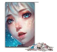 Puzzle per adulti 1000 pezzi ragazza bionda carina decorazione per la casa giocattoli ideale come regalo per tutta la famiglia 1000 pezzi (38x26 cm)
