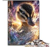 Puzzle per adulti 1000 pezzi "Ragazza paperella sognante", giochi, giocattoli, regali unici per compleanni e regali per bambini dai 14 anni in su dimensioni 26x38cm