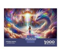 Puzzle Per Adulti 1000 Pezzi Rainbow Dragon Puzzle Per Adulti Giochi Per Famiglie Modello Da Assemblare Offerta Come Regalo Per Tutta La Famiglia 70x50cm/1000pcs