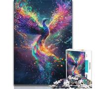 Puzzle per adulti 1000 pezzi Rainbow Phoenix Puzzle da 1000 pezzi, giochi divertenti Ogni pezzo è unico Gioco divertente e stimolante per tutta la famiglia (dimensioni 75x50cm)