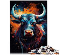 Puzzle per Adulti 1000 pezzi realismo di mucche Puzzle Impossibile 26x38cm Migliorare l'amore Tra Coppie per Adolescenti 14 Anni e Più