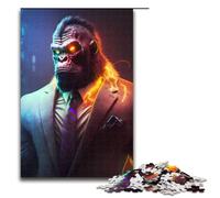 Puzzle per adulti 1000 pezzi Regista Gorilla in abito Puzzle impossibile Gioco per famiglie Antistress Sfida difficile 75x50cm