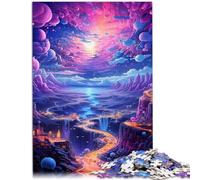 Puzzle per adulti 1000 pezzi Regni ultravioletti Puzzle Familiare Divertente 26x38 cm Decorazione per la casa unica e regali per adolescenti da 14 anni e oltre