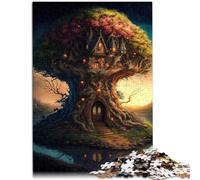 Puzzle per adulti, 1000 pezzi, regno delle fiabe, puzzle educativo per alleviare lo stress, 26 x 38 cm, gioco impegnativo e gioco di famiglia