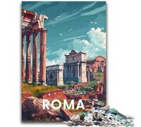 Puzzle per adulti 1000 pezzi Roma Foro Romano Aiuta il cervello a esercitare Giocattoli avvincenti per coltivare la pazienza Adatto alle coppie (dimensioni 50x70cm)