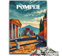 Puzzle per adulti 1000 pezzi Rovine di Pompei Divertimento per famiglie Ideale come regalo per tutta la famiglia dai 14 anni in su (dimensioni 50x70cm)